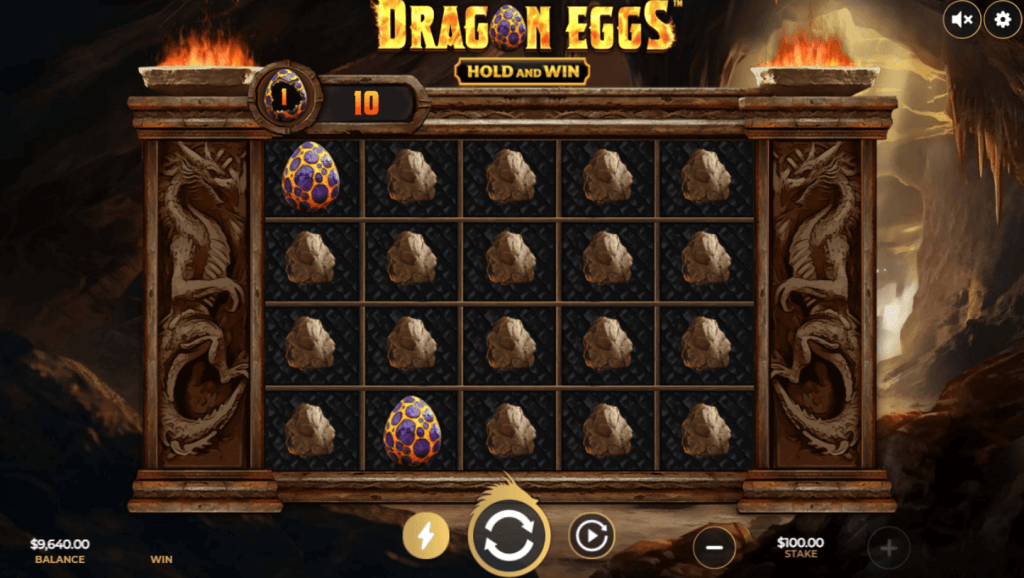 Dragon Eggs game screenshot