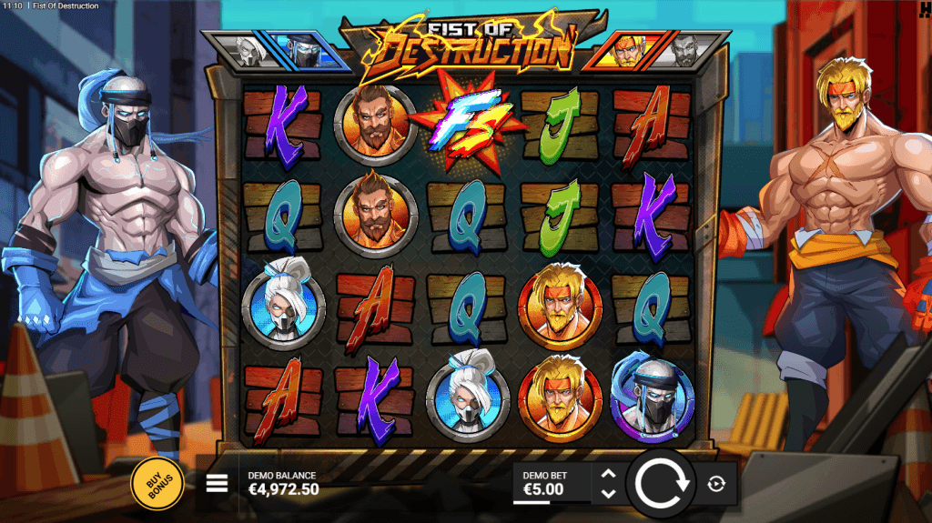 Fist of Destruction game screenshot