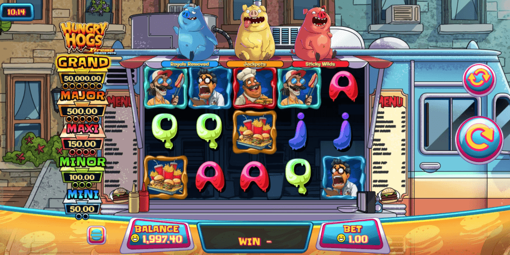 Hungry Hogs - Xtreme Power Pots screenshot