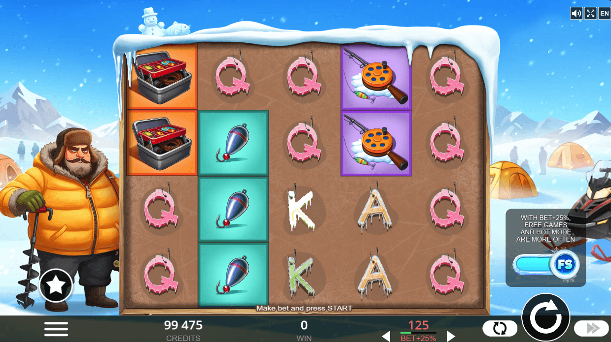 Ice Bass game screenshot