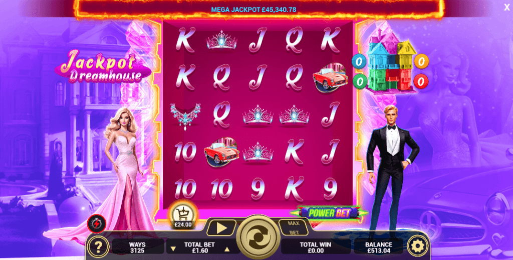 Jackpot Dreamhouse screenshot