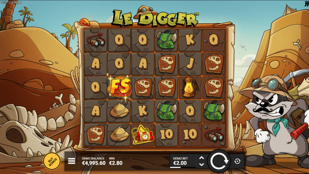 Le Digger game screenshot