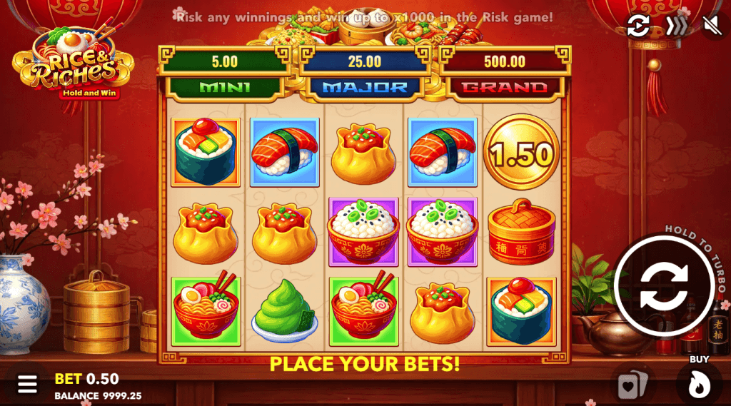 Rice and Riches: Hold and Win screenshot