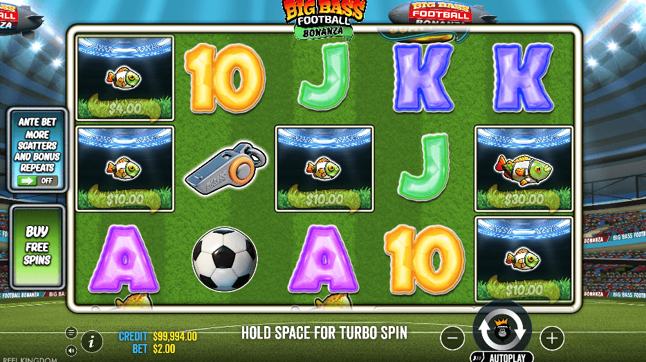 Big Bass Football Bonanza screenshot