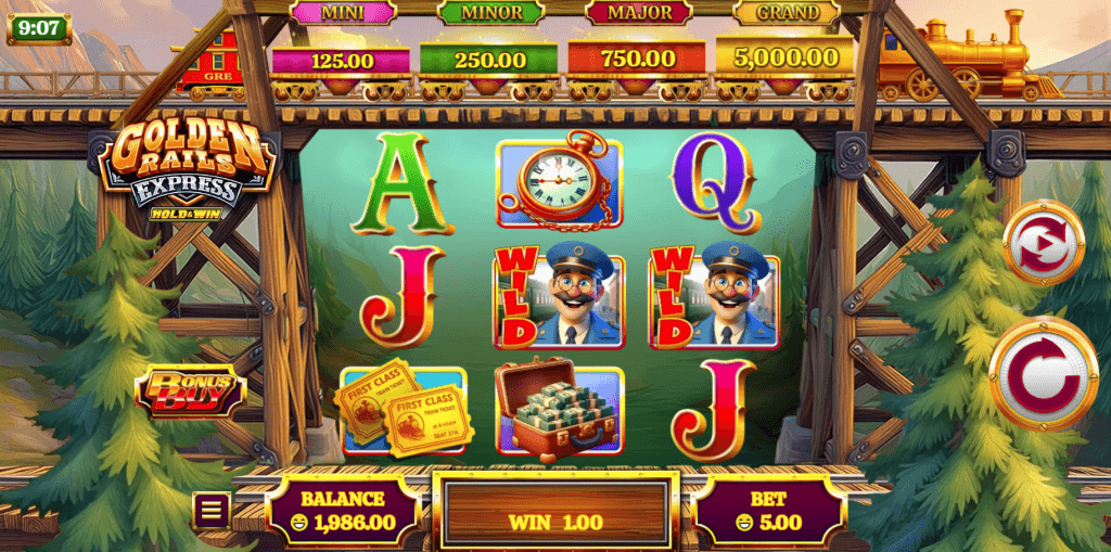 Golden Rails Express game screenshot