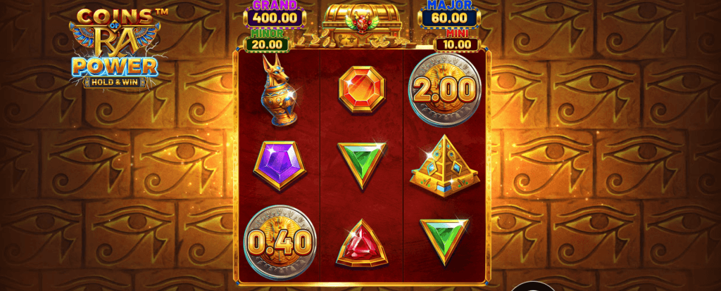 Coins of Ra Power - Hold and Win screenshot