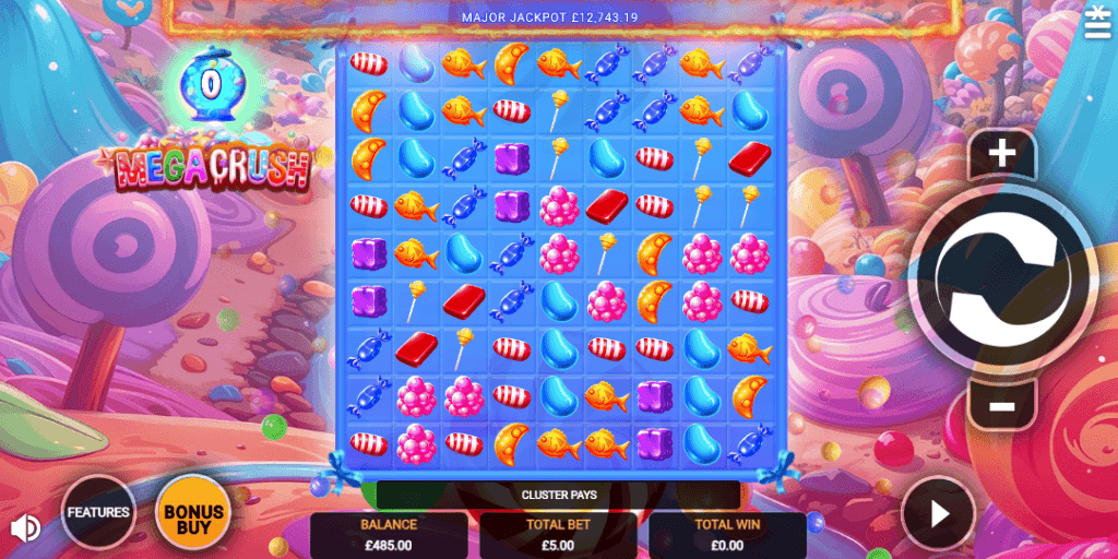 Mega Crush game screenshot