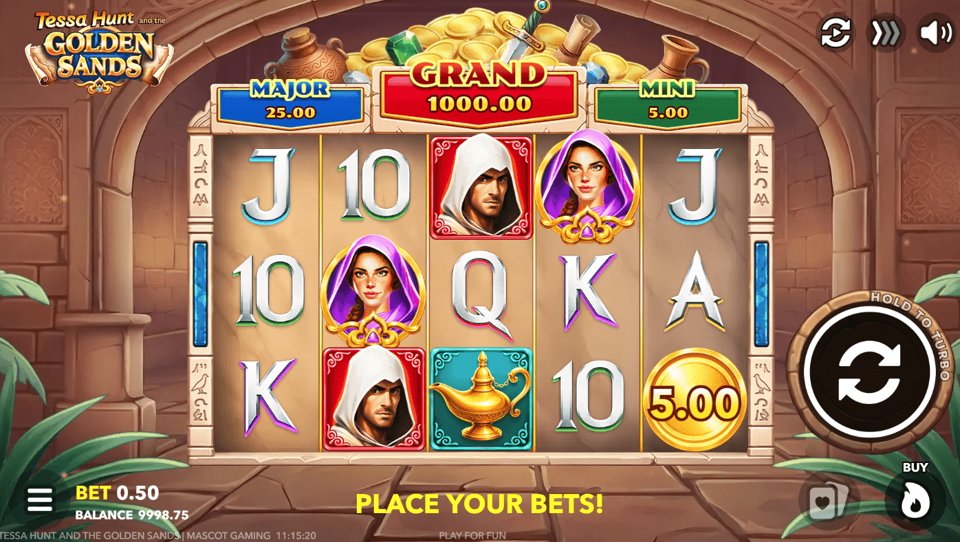 Tessa Hunt and the Golden Sands game screenshot