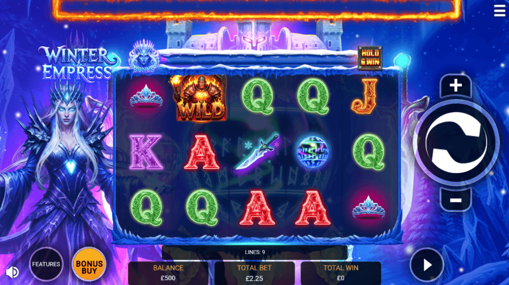 Winter Empress game screenshot