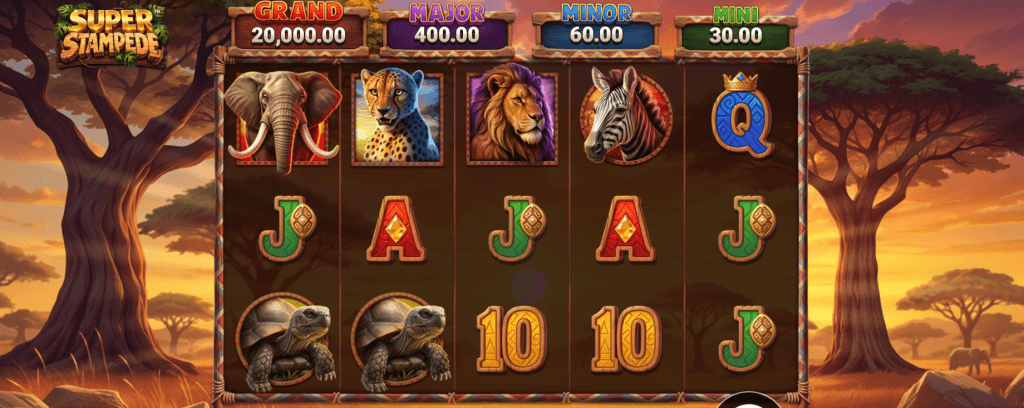 Super Stampede game screenshot